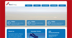 Desktop Screenshot of buruenergy.com